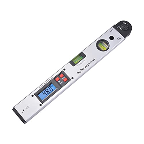 Buscador de ángulos digital LCD 0~225 grados con bolsa miniatura 5