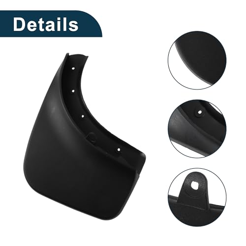 Image of Mud Flaps Splash Guards for Volkswagen Touareg 2011-2017 W /Mount Accessories Mud Guards Front and Rear 1 Set