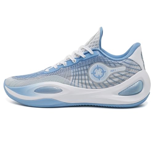 RIGORER AR1 Austin Reaves Signature Basketball Shoes - Unisex Low-Top Breathable Sneakers for Men & Women, Professional Cushioning & Anti-Slip Outdoor/Indoor Court Sneakers (US12/EU46)