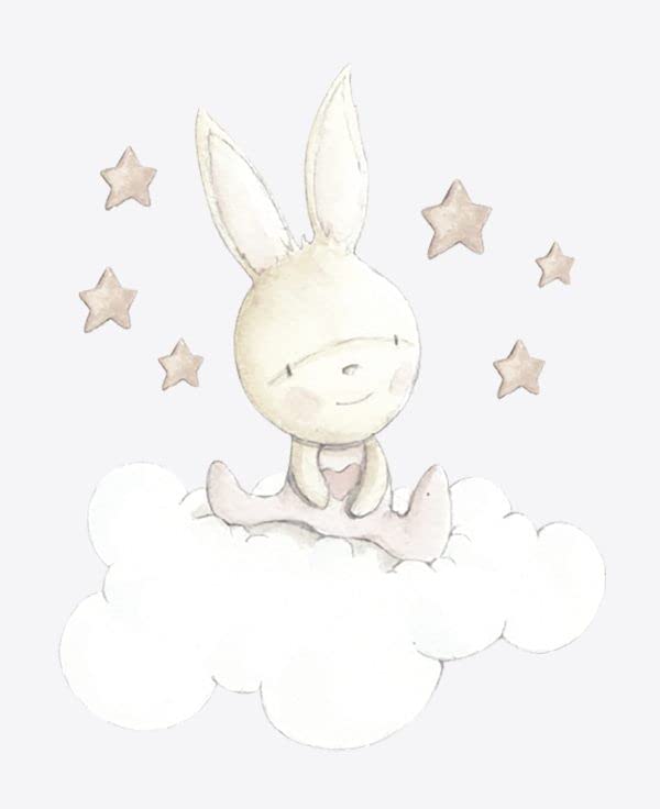 Stork Dreams Wall Stickers - Pink Dreams