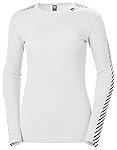 Helly Hansen Mujeres Tripulación de W HH LIFA, Bla...: Su prenda interior de buen rendimiento favorita es ligera, transpirable y de secado rápido En cualquier estación y para cualquier actividad, las capas de base HH LIFA te mantienen caliente, seco y cómodo; nuestra revolucionaria tecnología de hilo hid...
