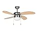 Produktbild Orbegozo CP 70095 Deckenventilator mit Licht, 4 Blatt, Durchmesser 95 cm, Leistung 55 W und 3 Geschwindigkeitsstufen