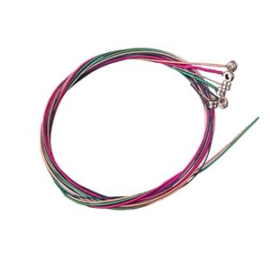 Fyaccd JTQX Akustikgitarren-Saiten, 6 Stück