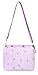 Imagen de Roffatide Animation Cartoon mini bolso corredizo kawaii Lolita JK Girls bolso de hombro con solapa de cuero sintético bolso morado