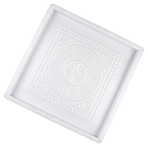 -[design con motivi floreali] lo stampo in cemento è progettato con motivi floreali squisiti e belli e le lastre di cemento realizzate con questo stampo saranno incise con motivi floreali.