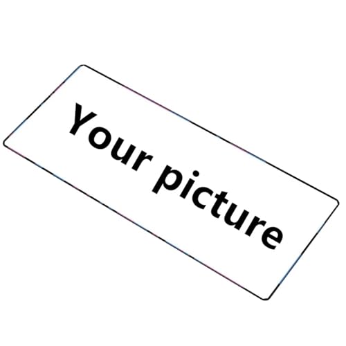 Tapis De Souris Large Personnalisé Tapis De Bureau Personnalisé Impression d'image Anime Tapis De Souris Jeu Verrouillage des Bords Tapis De Souris Jeu 4mm Color Edge,80x40 cm