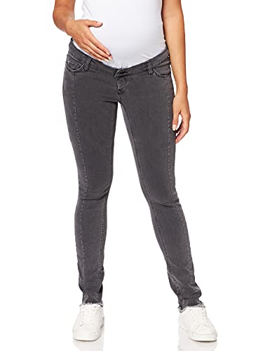 ESPRIT Maternity Damen Pants denim OTB slim Umstandsjeans, Grau...