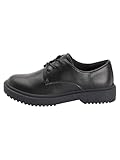 NEXT Mädchen Schnürschuhe für die Schule Black Matt