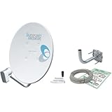 DXアンテナ BSアンテナ 【2K 4K 8K 対応】 45cm形 BS・110°CS アンテナセット (同軸ケーブル+取り付け金具) BC453SK