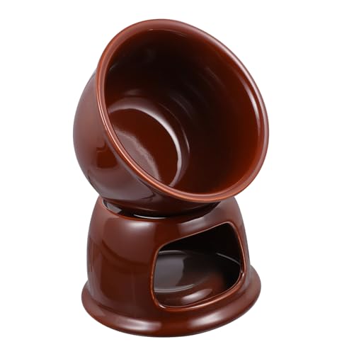 Alipis Butter Warmer Pot Home Hot Pot Cheese Fondue Melting Chocolate Candy Melts Ceramic Fondue Stain Resistant