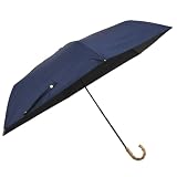 晴雨兼用 日傘 雨傘 [なごみや] 折りたたみ傘 UV バンブー遮光 暑さ 熱中症 紫外線 UV 対策 軽量 ユニセックス 55cm ネイビー