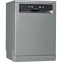 Hotpoint HFC 3C26 WC X UK Freestanding Standard Dishwasher, 14 Place Settings, 7 Programs, Stainless Steel