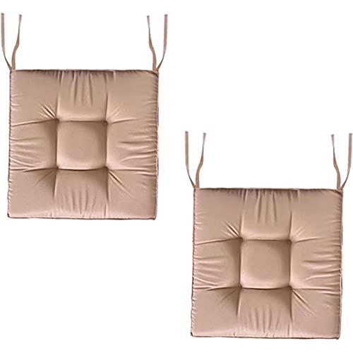 Coussin pour chaise confortable résistant à l'eau lot de 2 coussins de terrasse