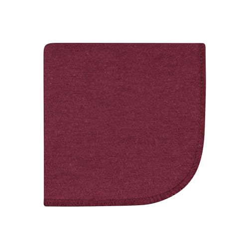 Image of Hudson Baby Unisex Baby Flannel Cotton Poly Washcloths, Blush Navy Floral 12Pk, One Size