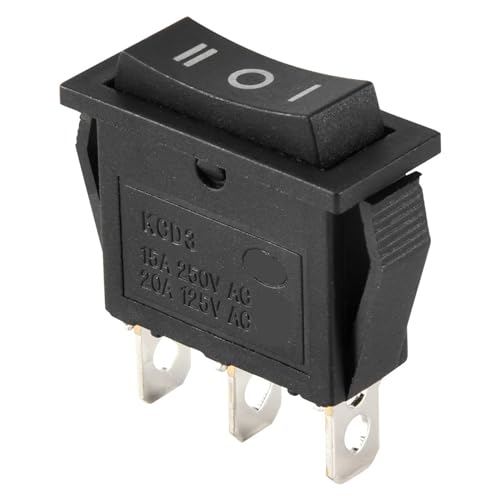 Interrupteur à bascule 3 broches SPDT pour remplacer un bouton défectueux et réparer vos circuits