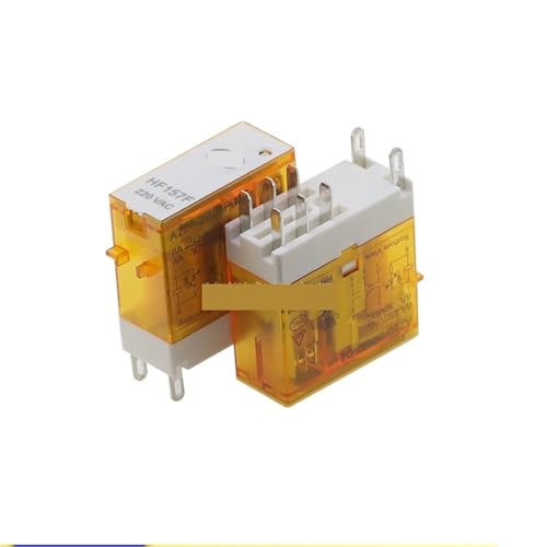 Relé HF157F-A220-2Z25FD2 de 220 V CA con contactos dobles de alta capacidad