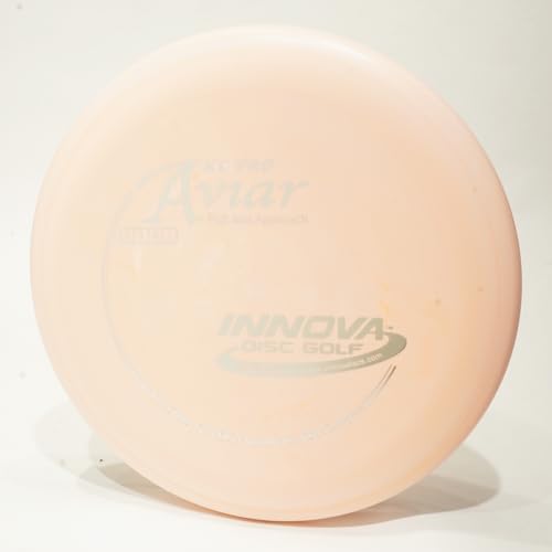 Innova KC Pro Aviar Disc Golf Putter & Approach Disc, Pick Color/Weight [Stamp & Exact Color May Vary] Pink (Light) 164-166 Grams