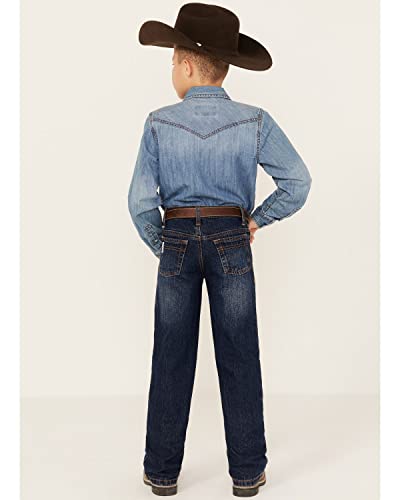 Cinch Boys' White Label Demin Straight Leg Jeans Denim 14 S3