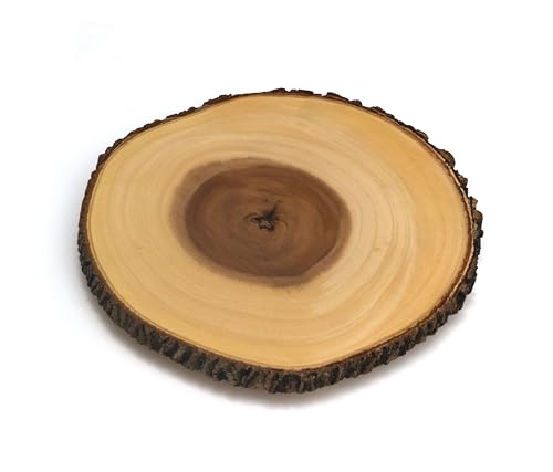 Image of wood slice serving board