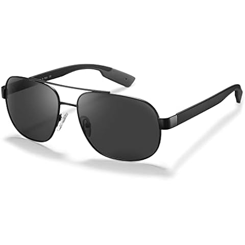 Carfia Pilot Polarised Sunglasses Mens Womens UV Protection of Ultra Lightweight for Driving Fishing Cycling Cover