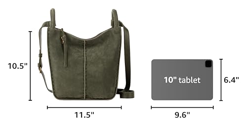 Image of The Sak Los Feliz Crossbody Purse - Women's Leather Handbag For Everyday & Travel - Cross Body With Adjustable Shoulder Strap