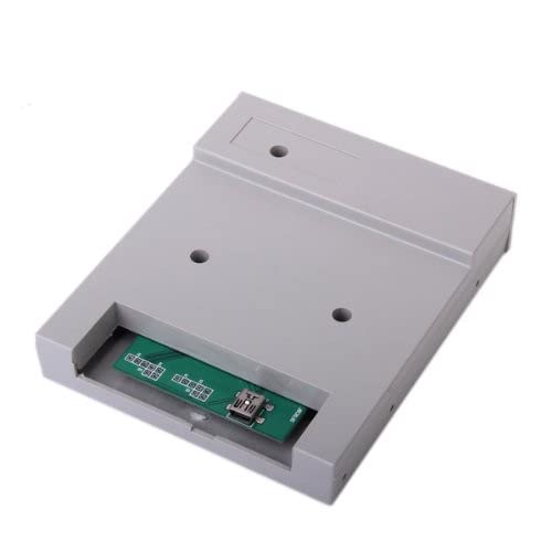 Ubersweet® USB Floppy Drive Emulator UFA1M44-100 for Embroidery Machine | Color- White