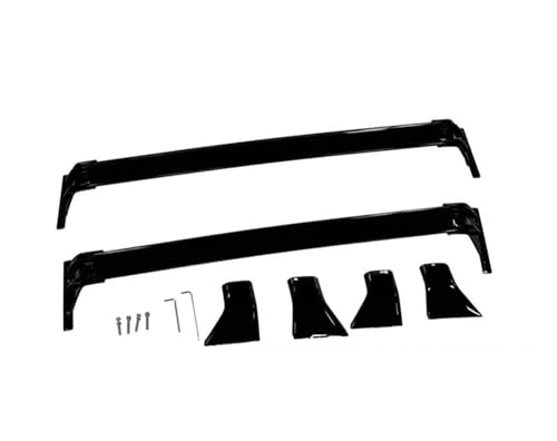 Barras de techo antirrobo para Lexus RX 2023-2025 portaequipajes de aluminio negro