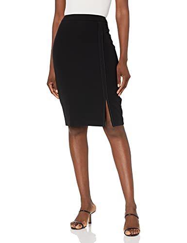 Tommy Hilfiger womens A-line Skirt, Black, 14 US
