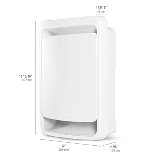 Stelpro SOA2002WCW Radiateur mural 2000W, 30,48 cm x 40,32 cm, 240 volts, Contrôlé via thermostat mural (vendu séparément), Série OASIS - Ultra-silencieux, mode de surchauffe et ultra-précis, Blanc