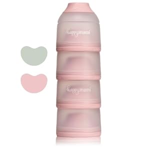 Happymami Milchpulver-Portionierer P-Dis 4 Fächer