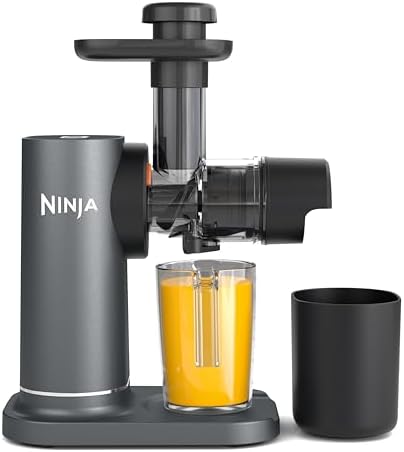 Ninja Extracteur de jus à pression à froid, carafe 700 ml et récu...