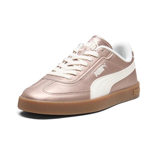 PUMA Womens Club Ii Era Metallic Lace Up Sneakers Shoes Casual - Pink2