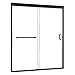 Foremost MRSS4876-CL-OR Marina 3/8" Frameless Sliding Shower Door-MRSS4876-CL-OR