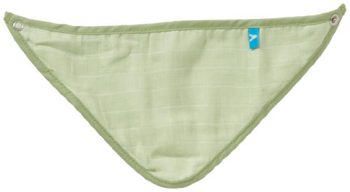 Wallaboo - Bavaglino per bebé in cotone leggero, colore: Verde