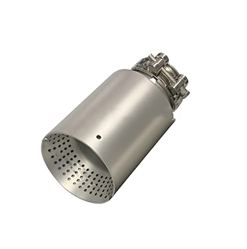 Boquilla para Golf GTI y extremos tubo para escape universal de coche en 114mm