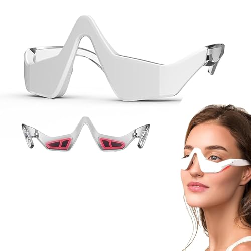 Renewa Eye Lift, Renewa Eyelift Device, Eyeliftunder Eyes Skincare Tool, Eye Bag Remover Glasses with Massage for Remove Dark Circles, Puffy, Relax Eyes Strain, Reduce Fine Lines (A)