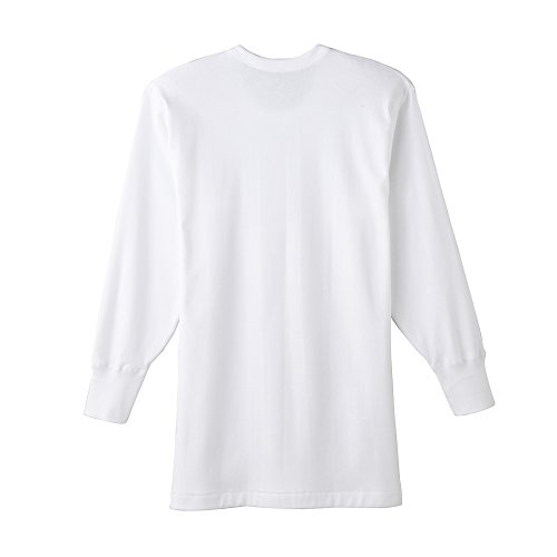 グンゼ 快適工房 オールシーズン 年間 長袖 丸首 シャツ 綿100 コットン 日本製 下着 肌着 抗菌 防臭 KQ3008 の商品画像 1