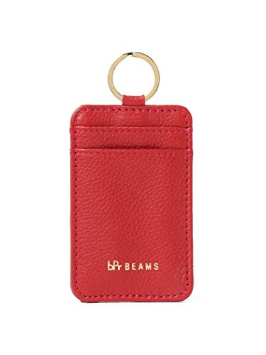 [ビーピーアール ビームス] カードケース キーホルダー レッド One Size