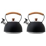 Tetera para estufa: aplicable para cocinas de inducción, hornos eléctricos, estufas de gas y gas natural. use fuego pequeño o mediano para calentar la tetera, se calienta muy rápido y ahorra energía. Si tiene otras preguntas, por favor contáctenos libremente.