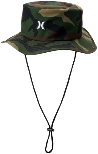 Hurley Men's Vagabond Bucket Sun Hat, Size Small-Medium, Camo
