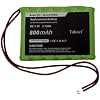 Replacement Battery Compatible with Yale Easy AI, Easy EF, Easy Fit, HSA6400 Premium Alarm Control, HSA6410 Panels,fits Part No 60AAAH6BMJ, 802306063H, 7.2V 800mAh / 5.76Wh