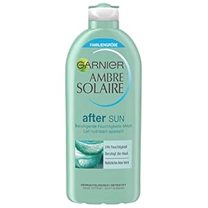 Garnier Ambre Solaire After Sun Moisturizing Milk, Sun Protection, After Sun Lotion met Aloë Vera, kalmeert en verkoelt…