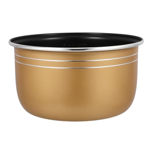 Cabilock Olla Interior Inoxidable Arrocera Eléctrica de Multipropósito con Revestimiento Antiadherente Capacidad para Arroz y Incluye para Cocción Precisa
