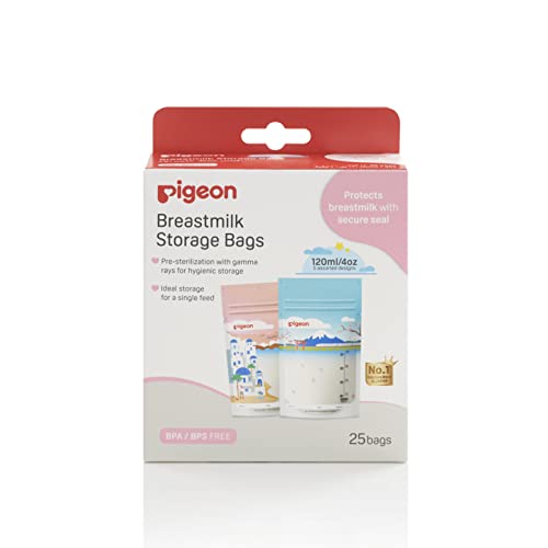 Pigeon Breastmilk Storage Bags 120ml Holiday