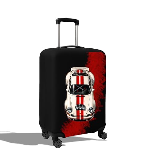 Image of Spendex Polyester Protective Luggage Cover | Hard Luggage Trolley Bag Cover | Washable | Dust Proof | L - 28 inch | Rallye