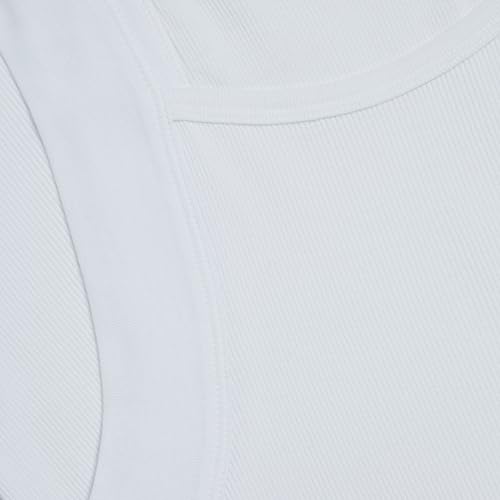 Image of Evolve Men's Cotton Comfort Square Cut Tank Multi Pack