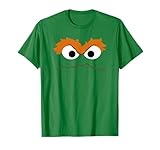 セサミストリート Sesame Street Oscar the Grouch Face Tシャツ