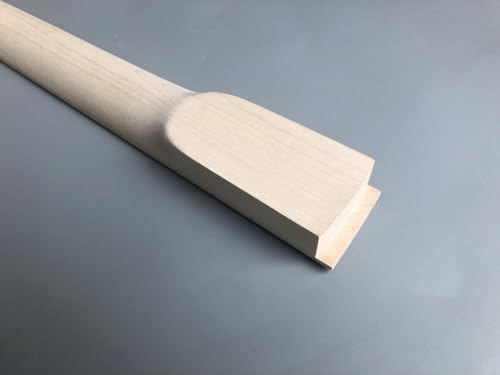 Manche guitare banane inversé érable 25.5" haute précision