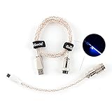 Kompatibilität: Unser Typ-C-USB-Kabel ist kompatibel mit den meisten Tastaturen, obwohl es möglicherweise nicht mit bestimmten Modellen wie Drop Shift, Drop ALT, Drop CTRL, Ducky One 2 Mini, HHKB, K8 Pro, Glorious GMMK2 und Durgod Hades 68 USB-C. Überprüfen Sie vor dem Kauf die Spezifikationen Ihrer Tastatur.