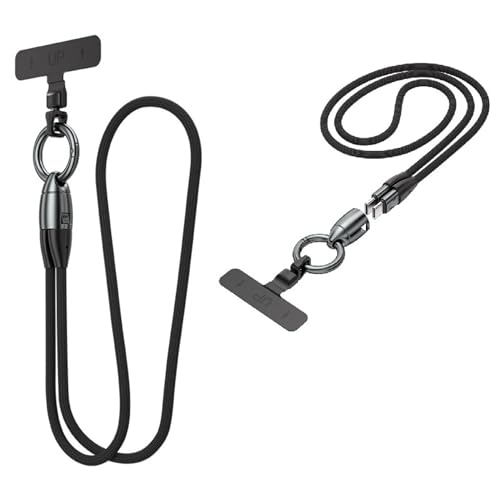 Correa cruzada Omana antipérdida para viajar con cable de carga tipo C integrado